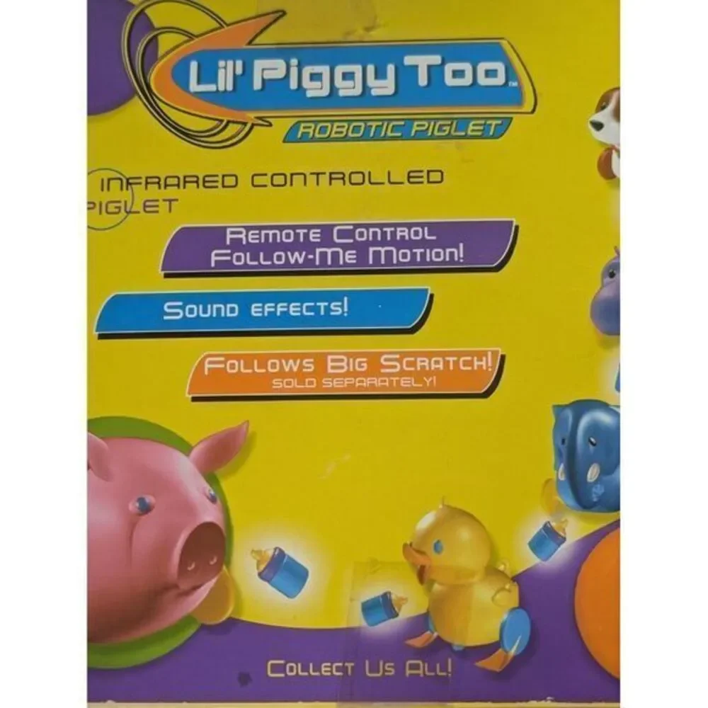 Lil' Piggy Too‎ Robotic Piglet Infrared Controlled PETS CYBER ZOO - NEW 2001